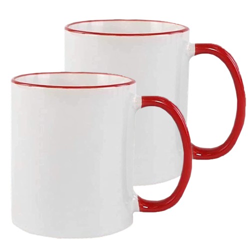 Customized China Rim Mug