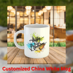 Customized China White Mug